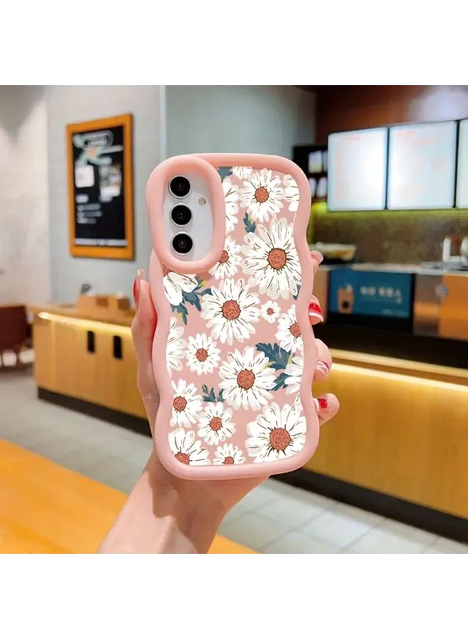 Pink Full Screen Anti Drop Frosted Phone Case Compatible with Galaxy S25 Plus - Image 2